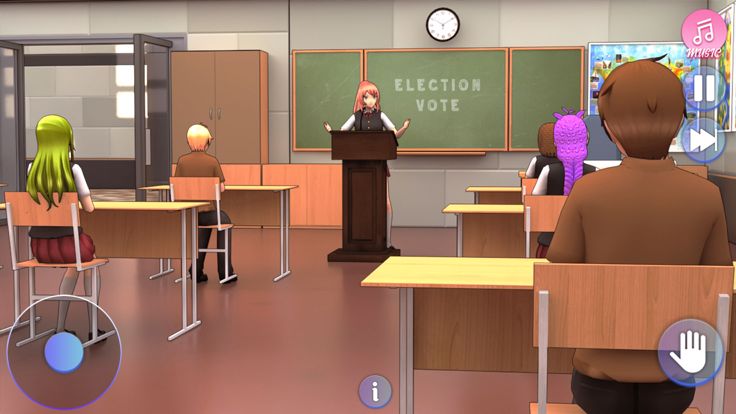 动漫学校游戏 - 女孩生活游戏截图