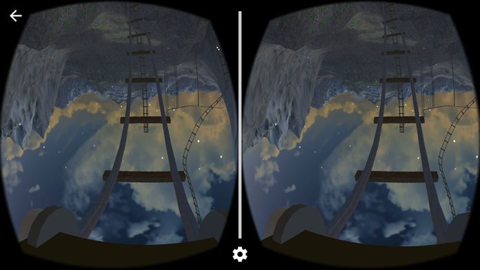 VR Mountain RollerCoaster for Cardboard Glasses游戏截图