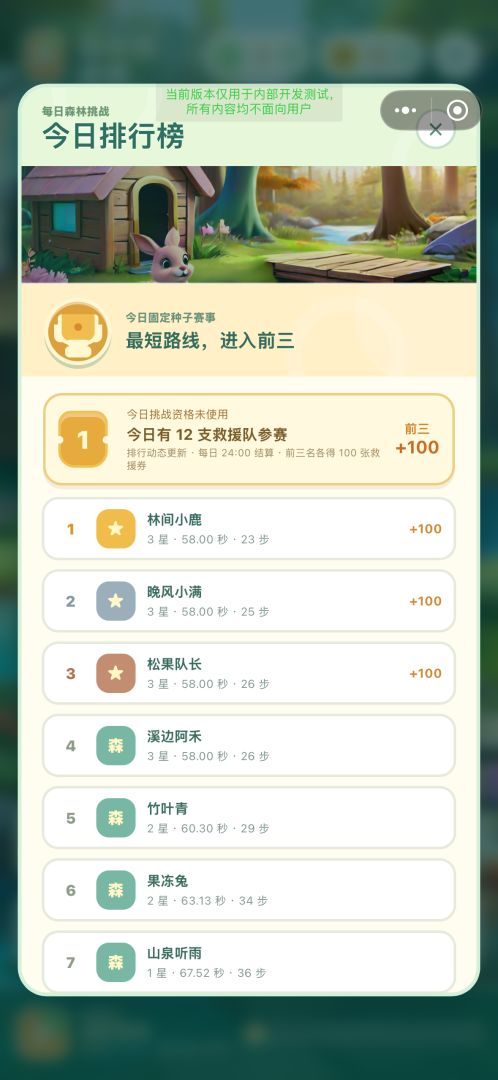 森林救援赛游戏截图