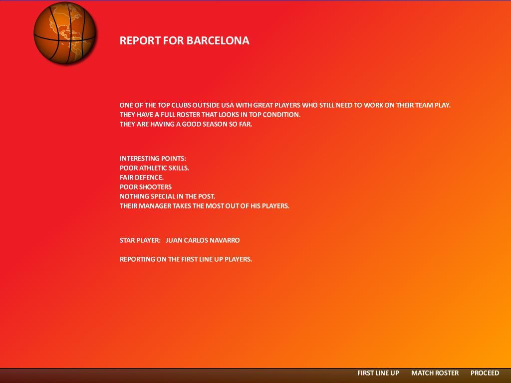 World Basketball Manager 2010游戏截图