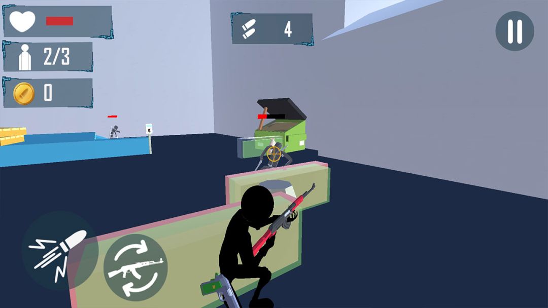 火柴人冲突战场游戏截图