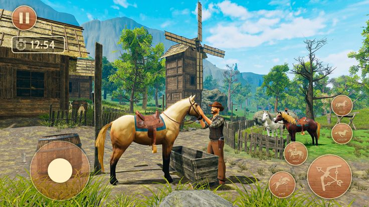 Horse Racing Horse Games 3D游戏截图