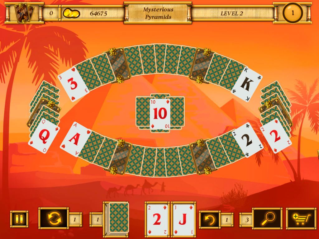 Egypt Solitaire. Match 2 Cards游戏截图