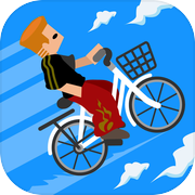 チャリで空とんでみた。