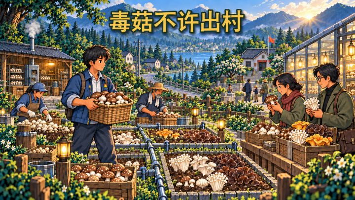 毒菇不许出村 封面