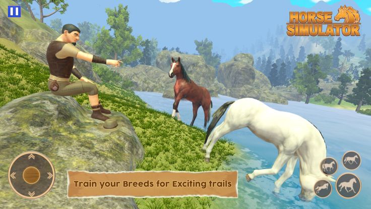 骑马动物模拟器游戏截图