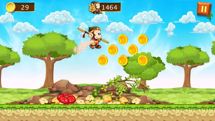 Monkey King - Jungle Adventure游戏截图