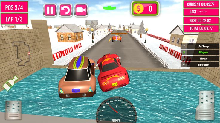 Kids Rally Cars 3D游戏截图