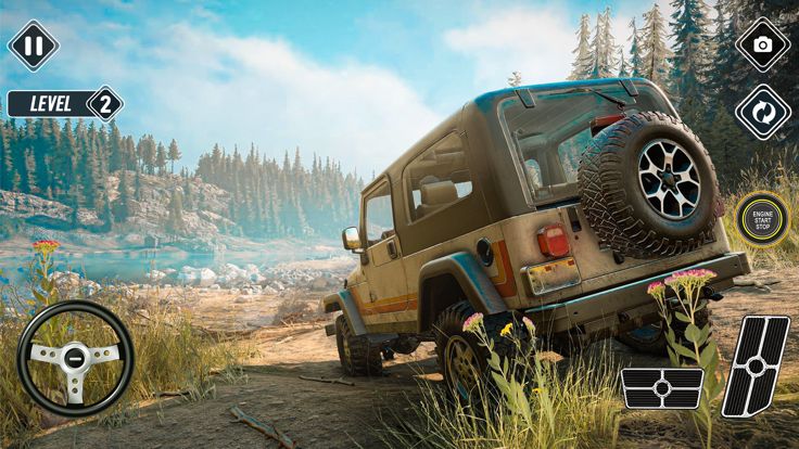 Offroad 4x4 Jeep : Simulator游戏截图