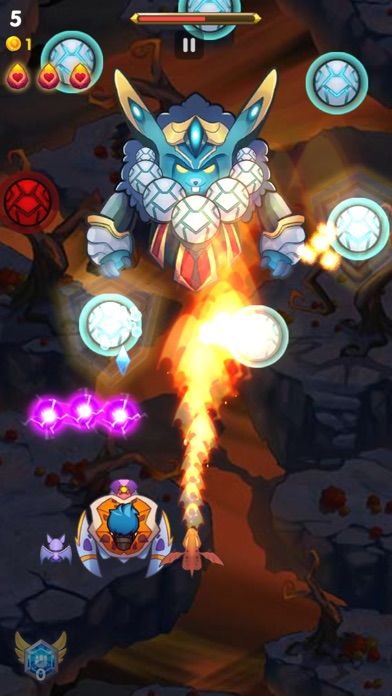 Sky Champ (天尺): 怪物弹珠 - 街机射击游戏游戏截图