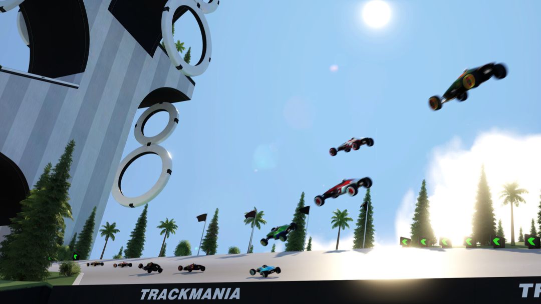 Trackmania游戏截图