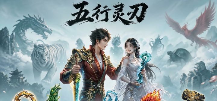 五行灵刃 封面