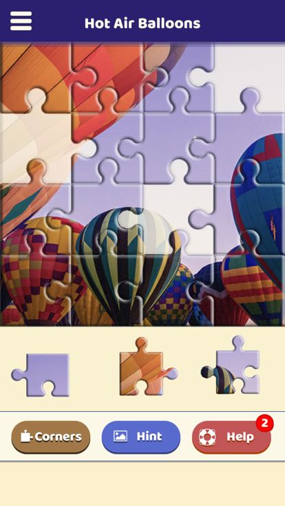 Hot Air Balloons Puzzle游戏截图