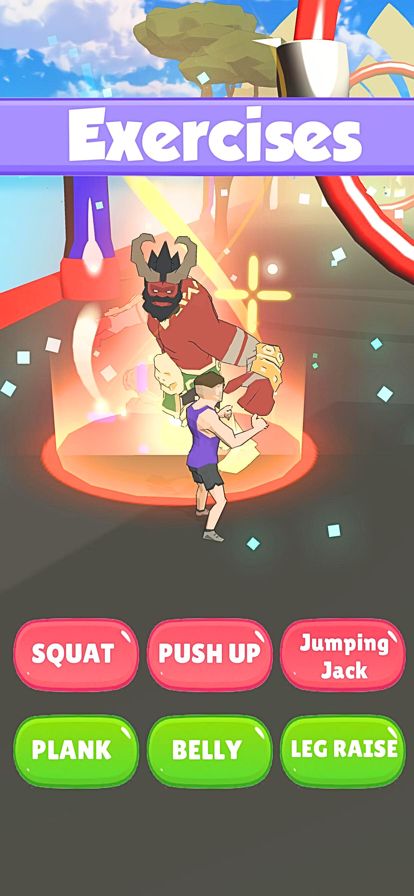 Gym Superhero Fitness Running游戏截图