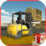 Airport Fork Lifter Simulator – Drive car lifter to move cargo in the airplane