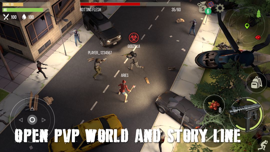 Prey Day: Zombie Survival游戏截图