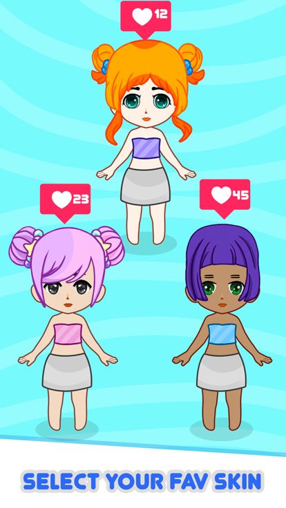 Sweet Dolls Makeover DIY Games游戏截图