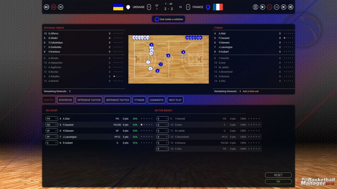 Pro Basketball Manager 2016游戏截图