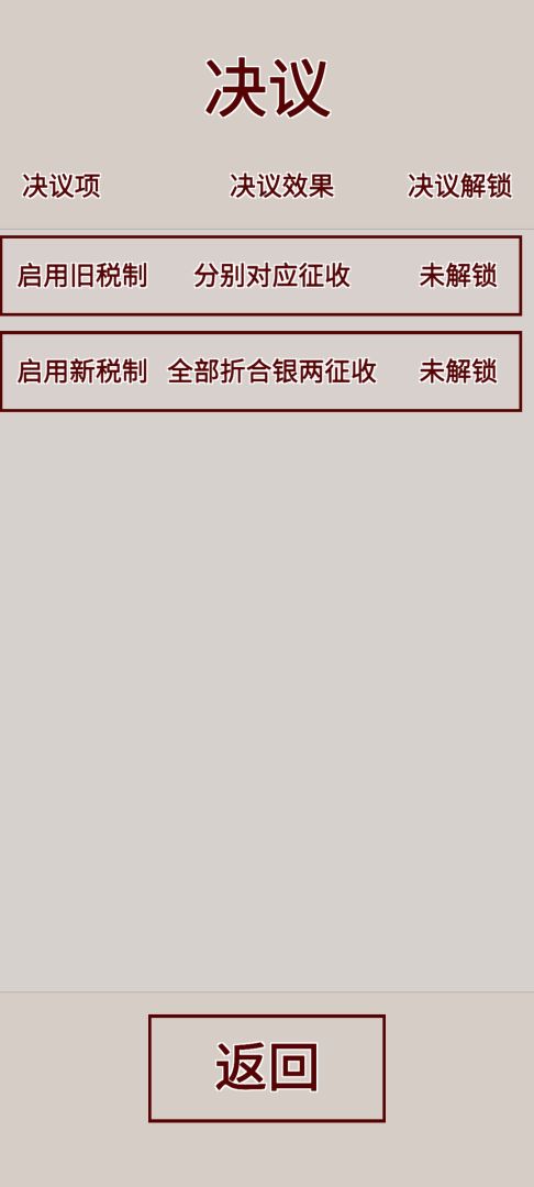明朝人生养成记游戏截图