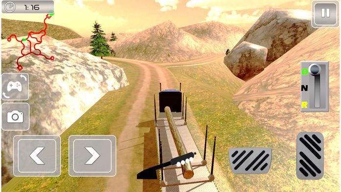 Extreme Truck Hill Drive : Real Mountain Climb-er游戏截图