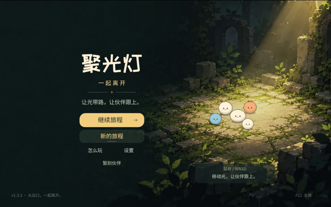 聚光灯:一起离开游戏截图