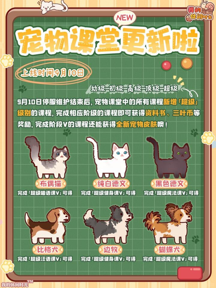 全新宠物皮肤上新