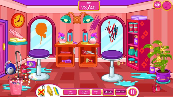 Clean Up My Fashion Hair Salon游戏截图