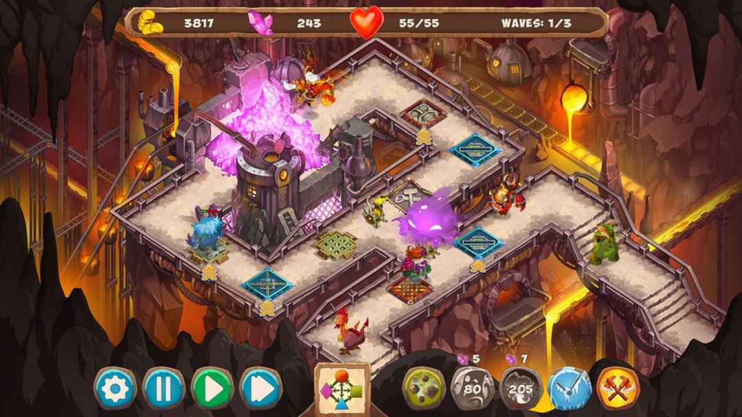 Gnumz: Masters of Defense游戏截图