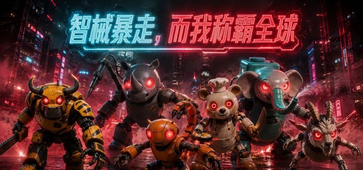 智械暴走，而我称霸全球 封面
