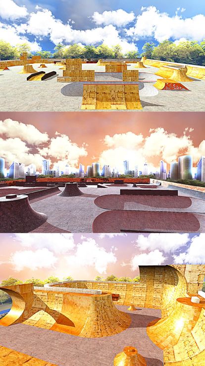 Skate 3D - True Board Skater游戏截图