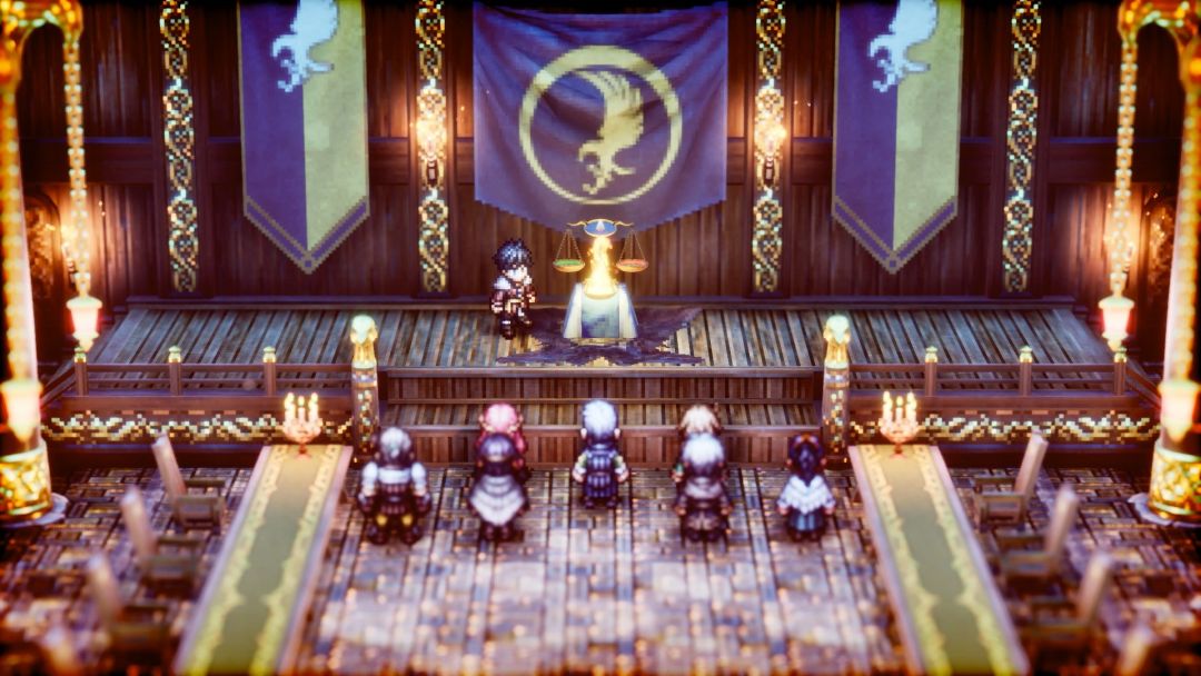 TRIANGLE STRATEGY游戏截图