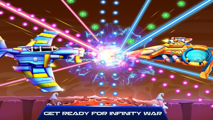 喷气飞机太空射手游戏截图