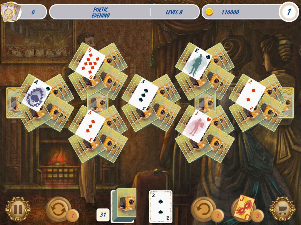 Solitaire Victorian Picnic 2游戏截图