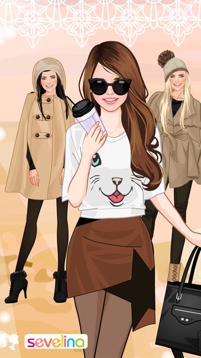 Autumn fashion dress up game游戏截图