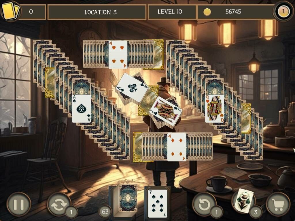 Detective Solitaire. Butler Story 2游戏截图