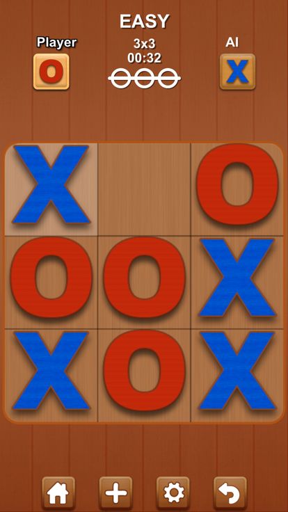 Tic tac toe - 2 player xo game游戏截图