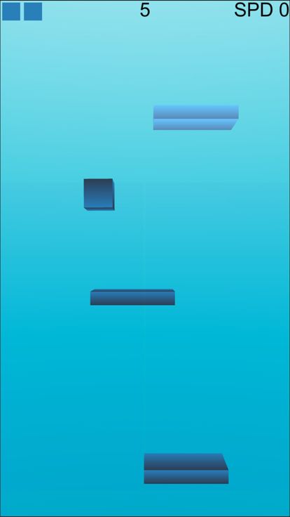 立方体下落游戏截图
