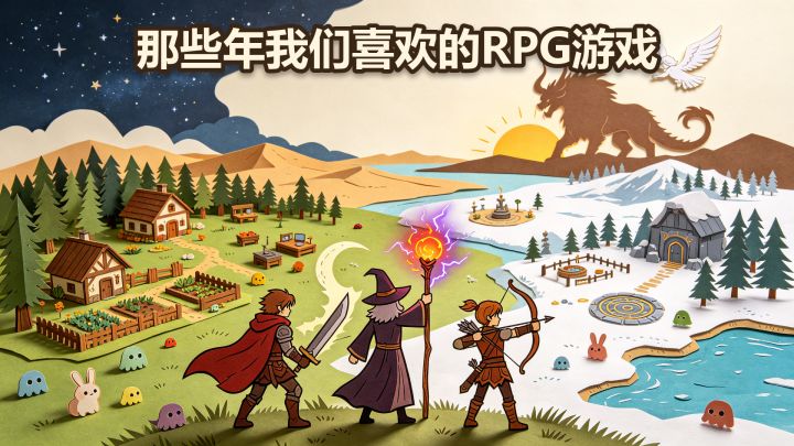 那些年我们喜欢的RPG游戏 封面