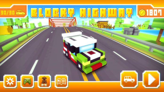 Blocky Highway游戏截图