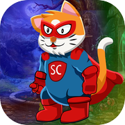 Best Escape Game 497 Superhero Cat Escape Game