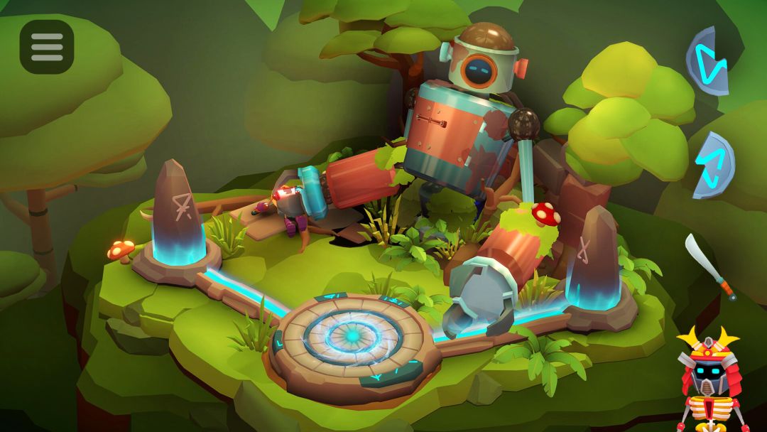 Tiny Robots: Portal Escape游戏截图