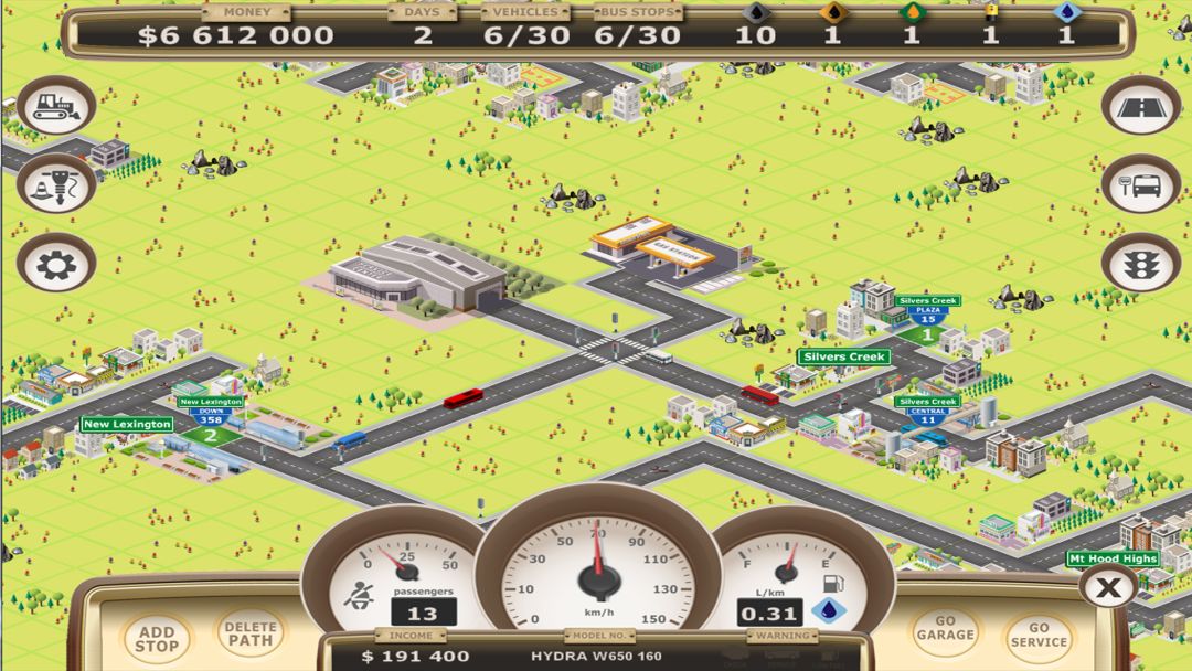 Bus Tycoon ND (Night and Day)游戏截图