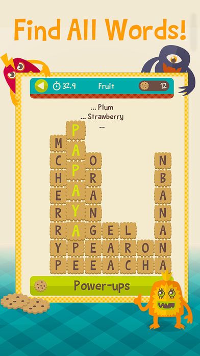 Word Monsters游戏截图