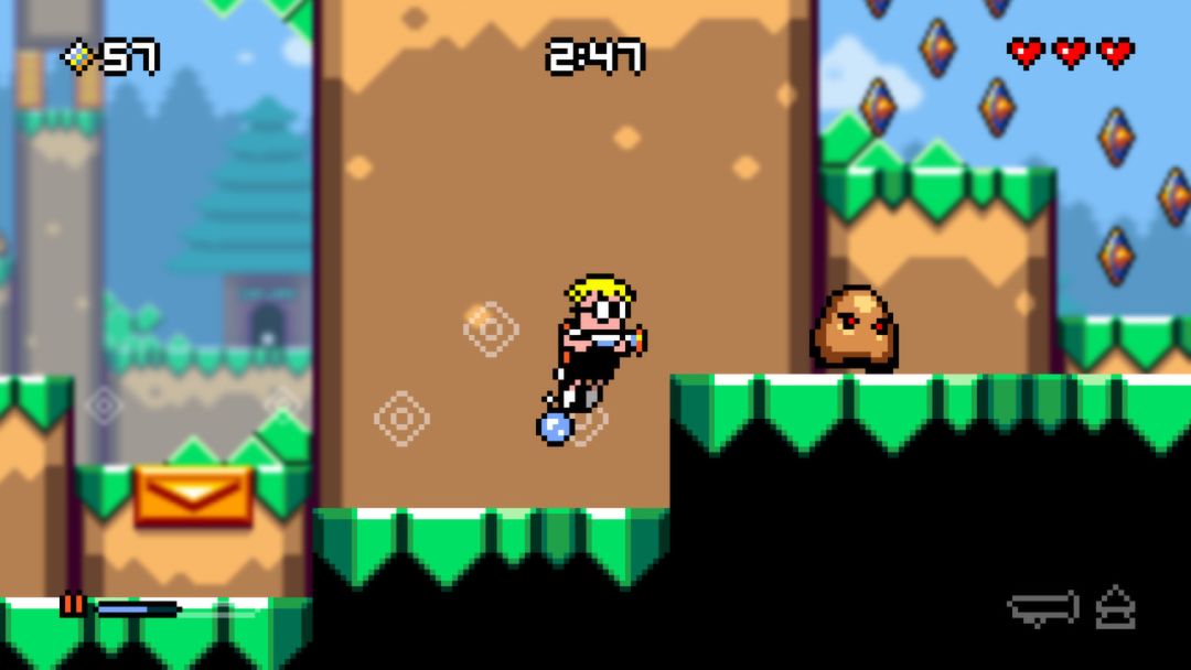 Mutant Mudds Deluxe游戏截图