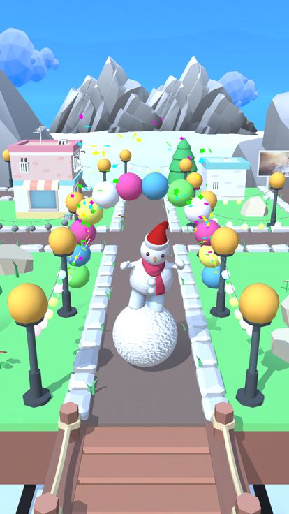 Giant Snowball Run游戏截图