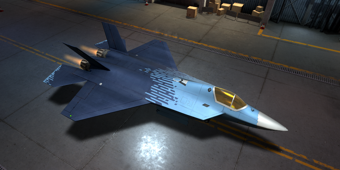 【蓝鲨战机返场】