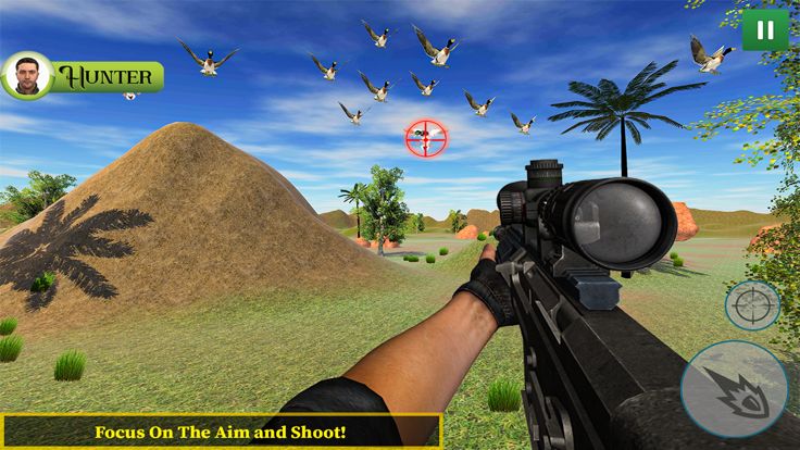 Duck Hunting Sniper Shooting游戏截图