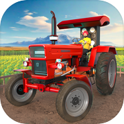 拖拉机耕作游戏：农场 3dicon
