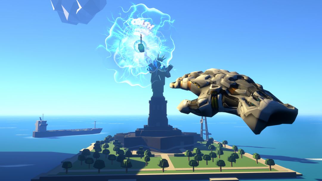 VRobot: VR Giant Robot Destruction Simulator游戏截图