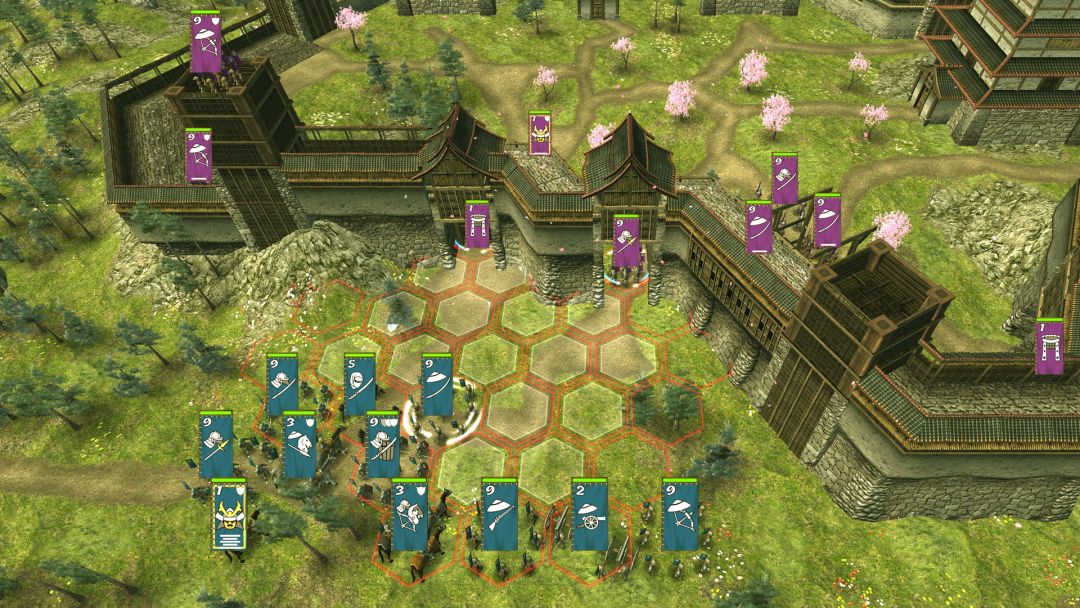 Shogun's Empire: Hex Commander游戏截图